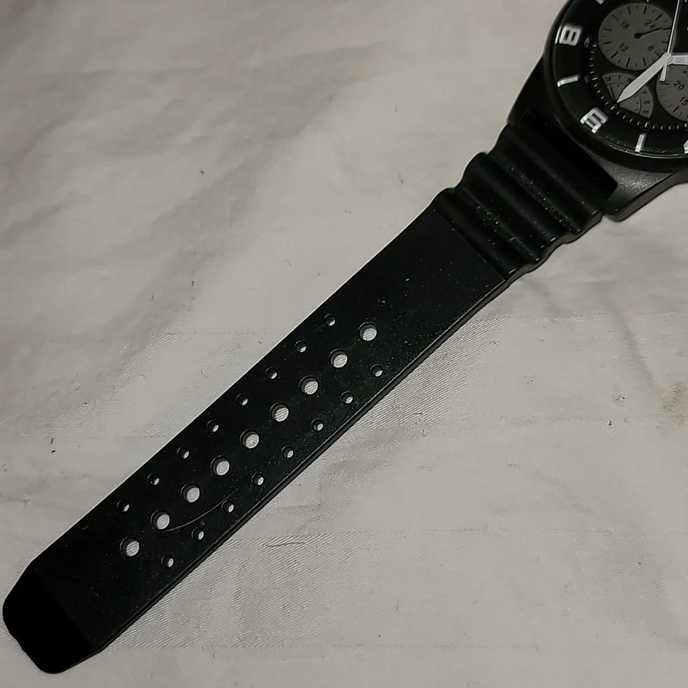 Mens Boccia id.‎ Titanium Chronograph Watch 3 Working Subdials Black & Grey